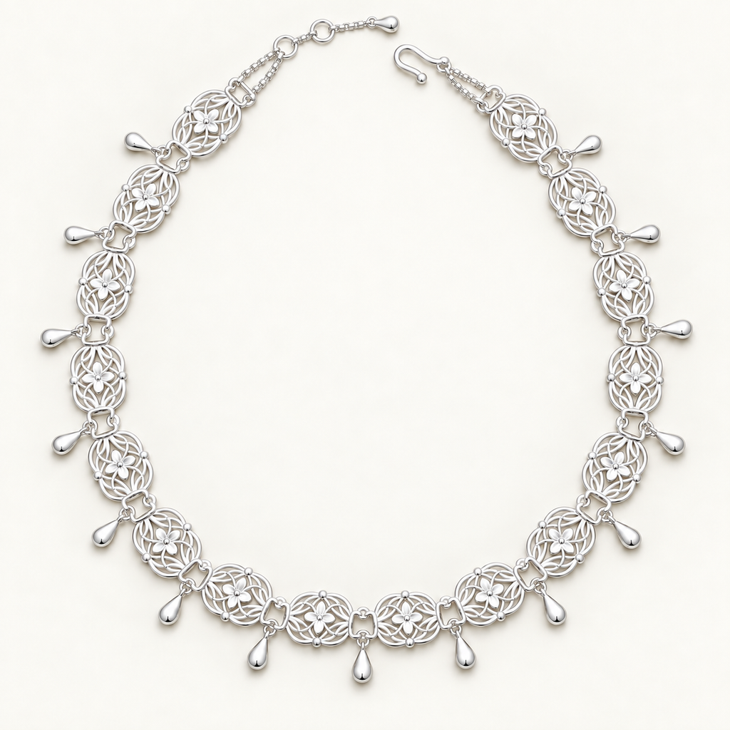 Botanical Filigree Necklace
