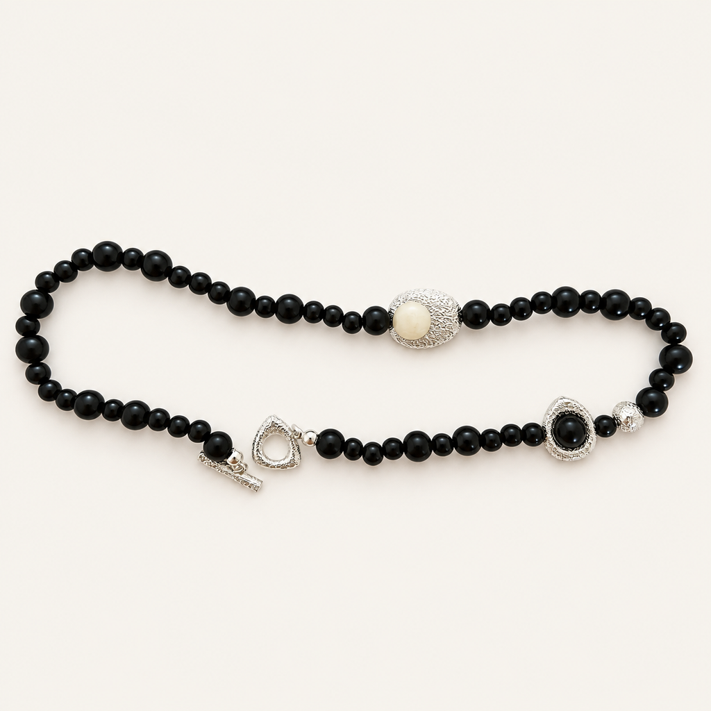 Midnight Pearl Necklace