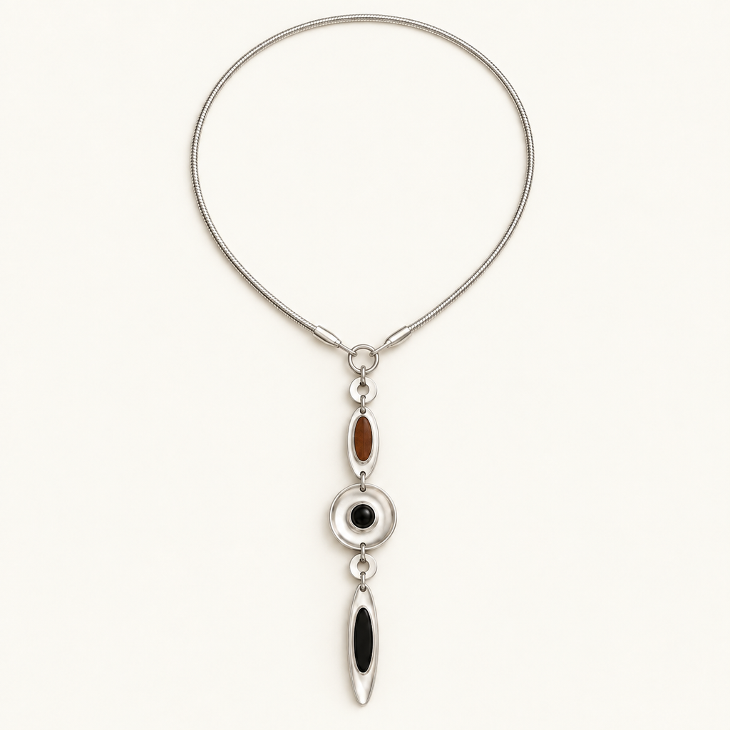 Orbit Amber Necklace