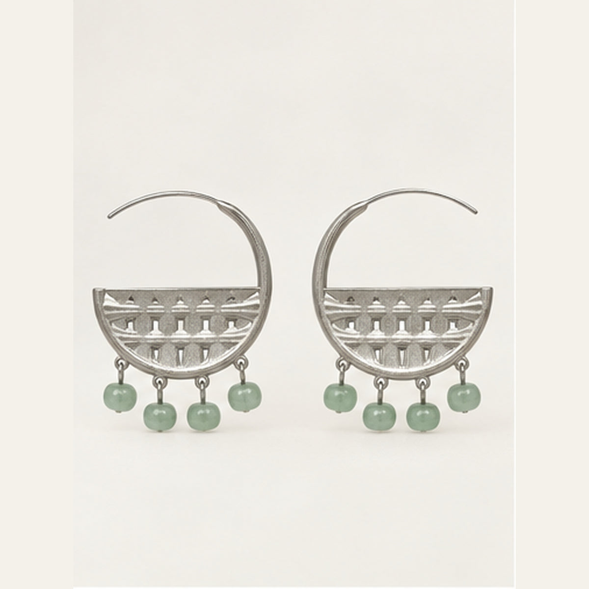 Jade Arch Studs