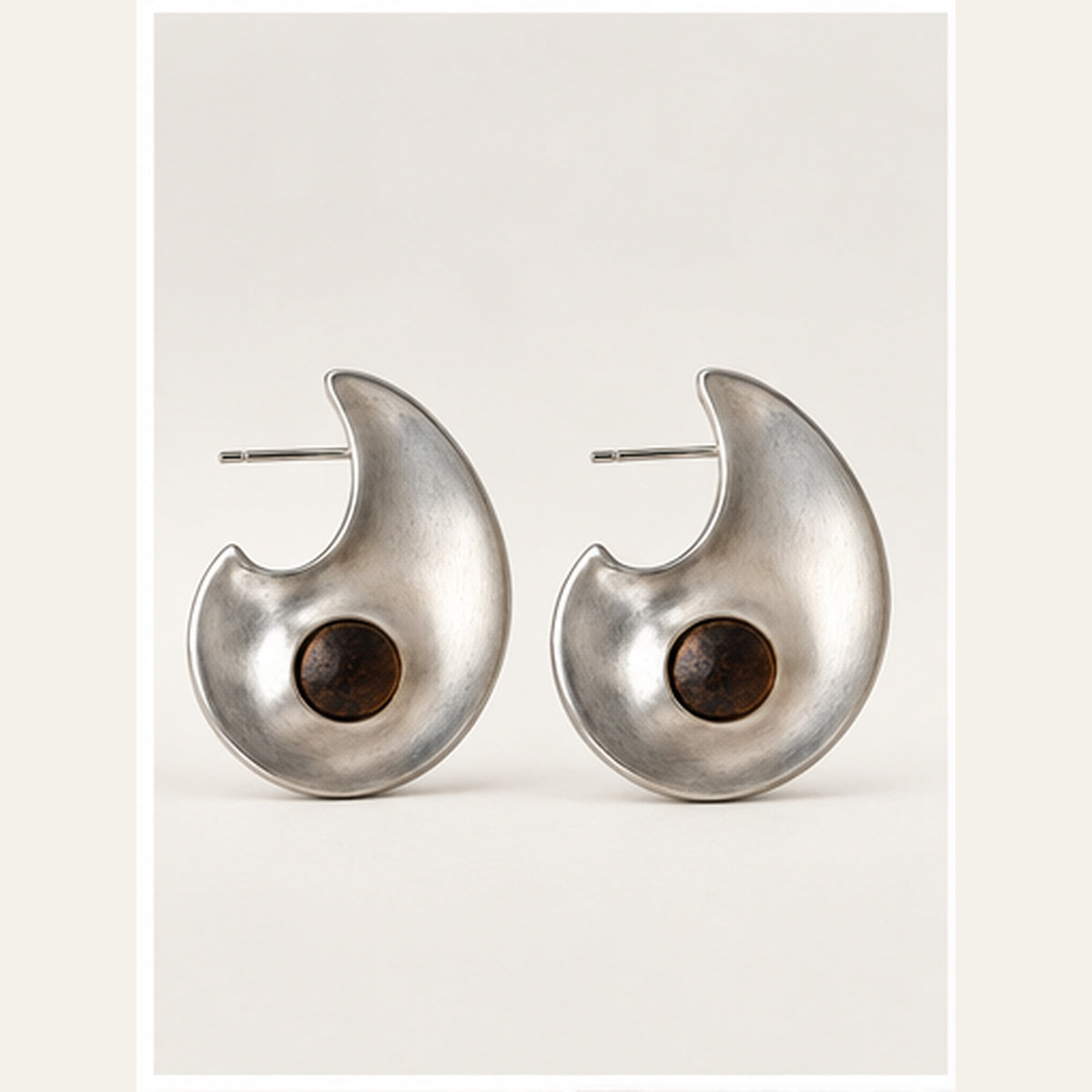 Luna Stone Studs