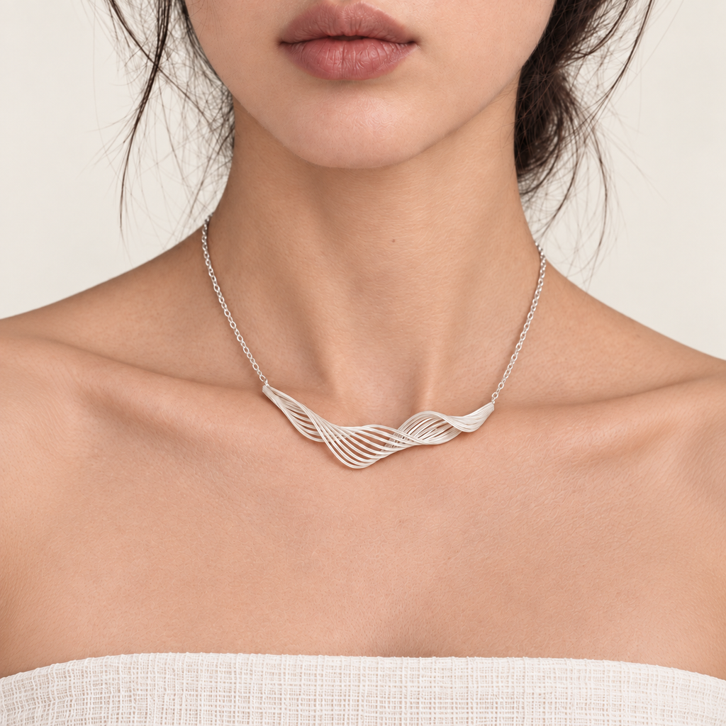 Flow Wave Necklace