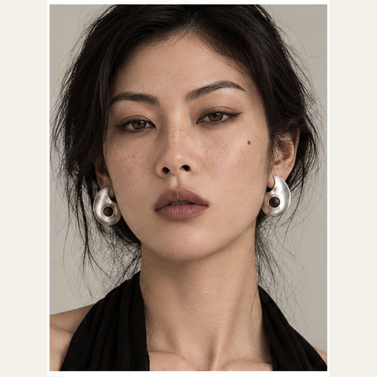 Luna Stone Studs