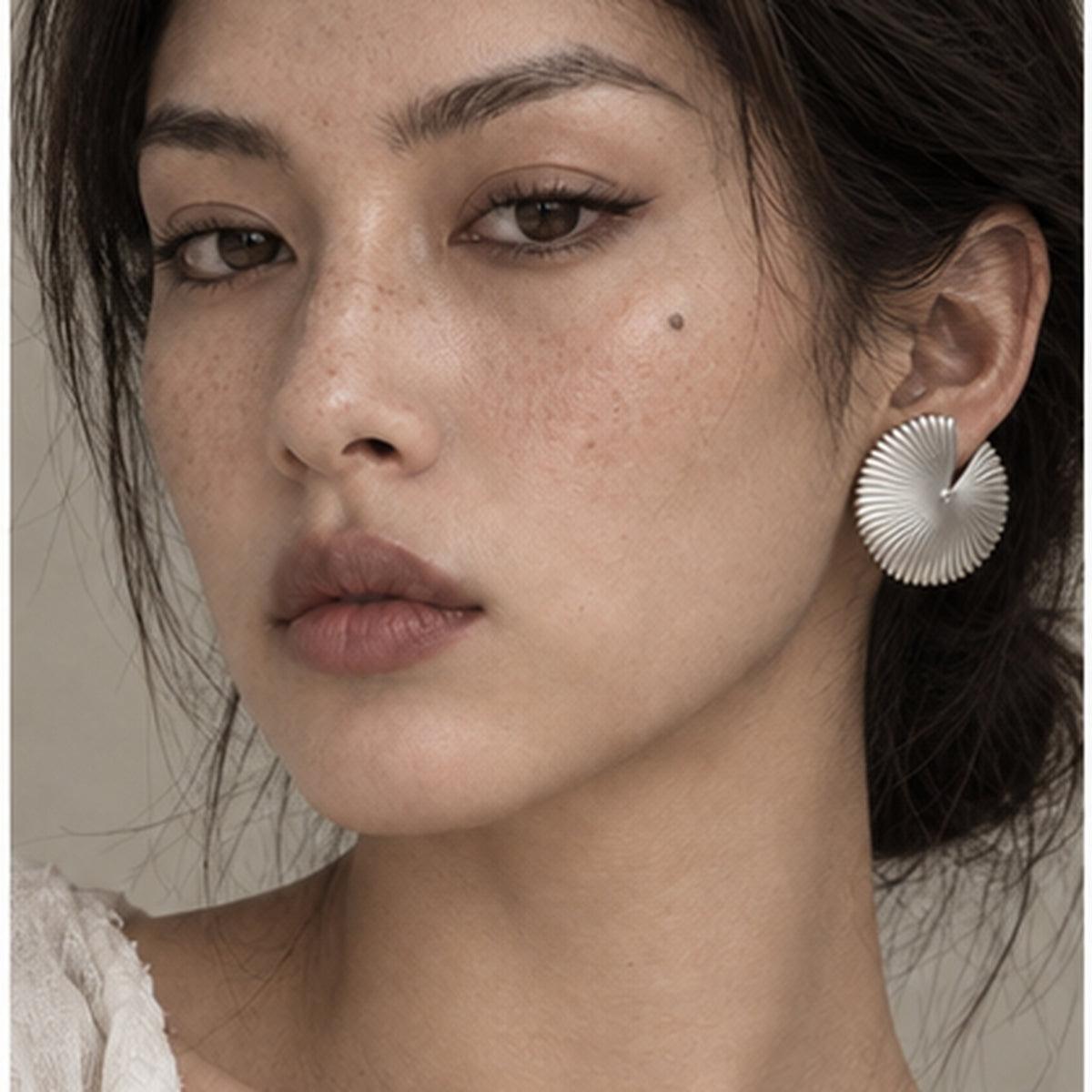 Sun Spiral Studs
