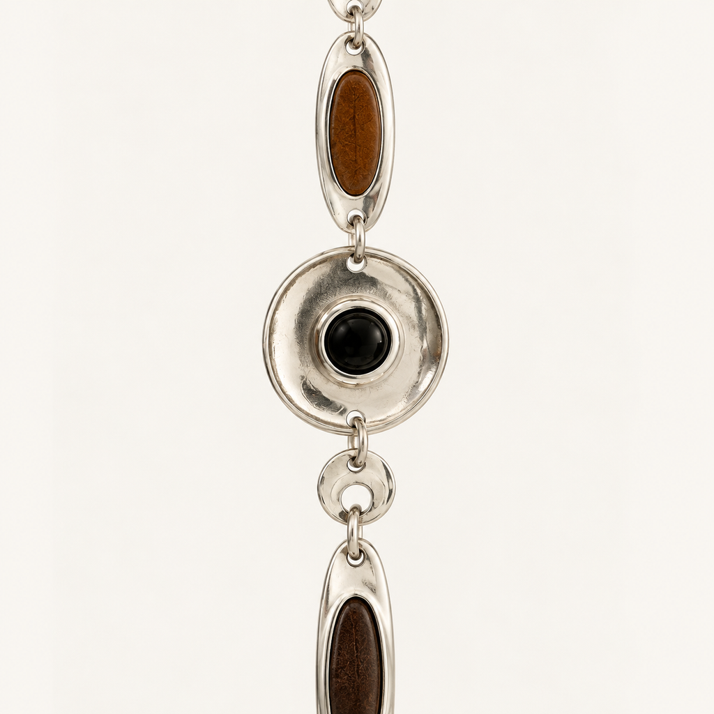 Orbit Amber Necklace