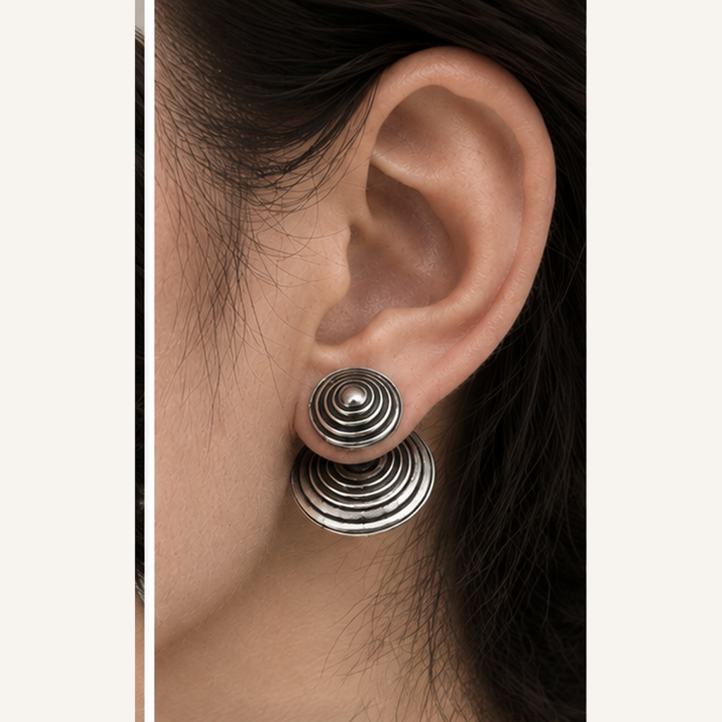 Spiral Disc Studs