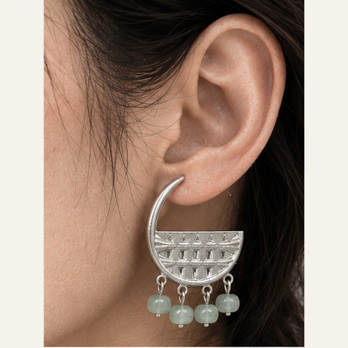 Jade Arch Studs