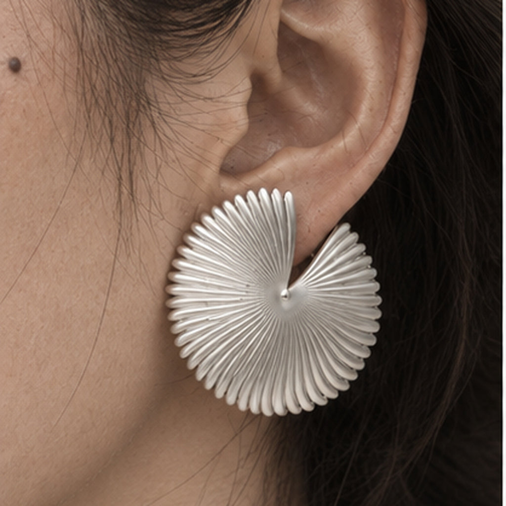 Sun Spiral Studs