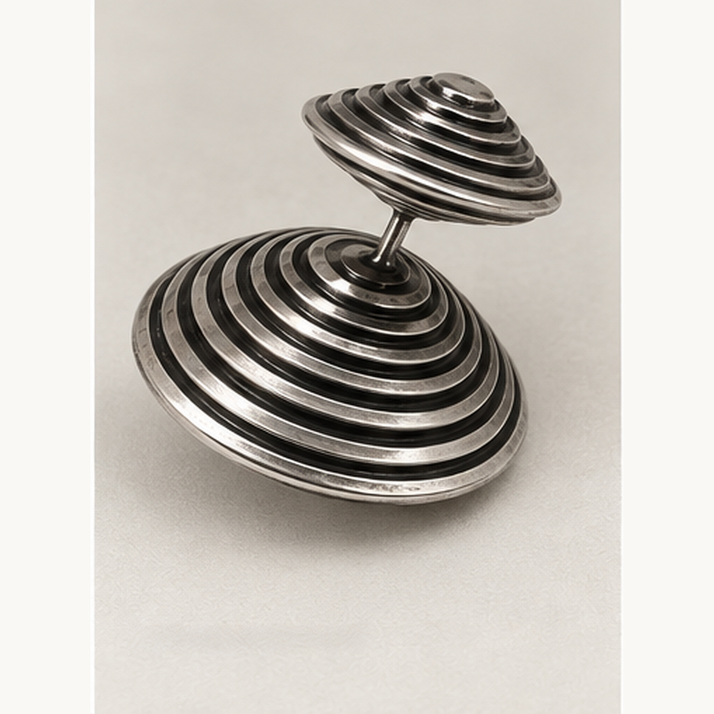 Spiral Disc Studs