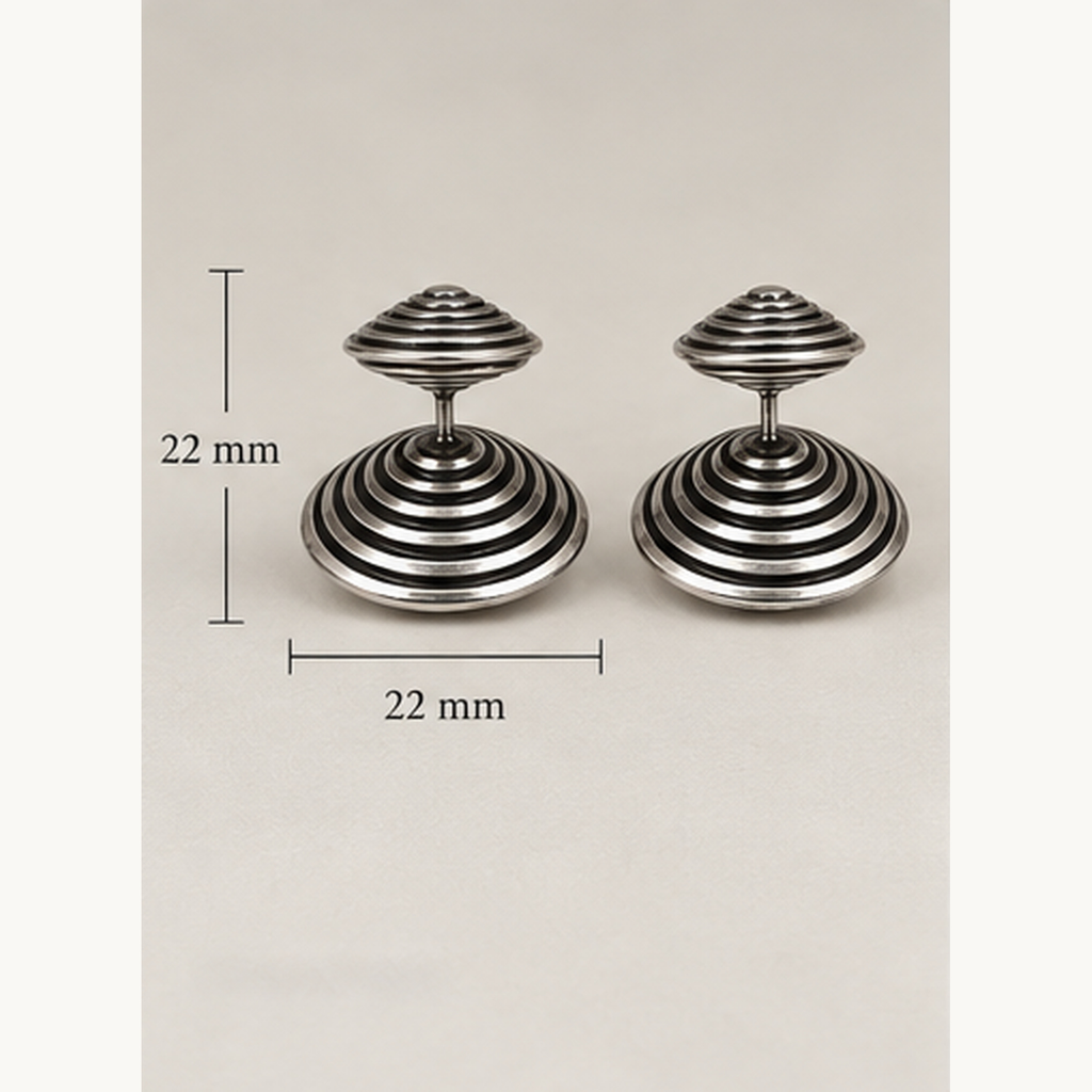 Spiral Disc Studs